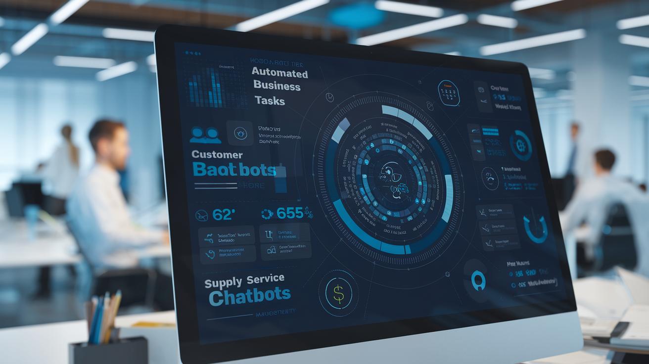 Imagen Relacionada a ¿Qué tipo de tareas empresariales puedo automatizar con IA?