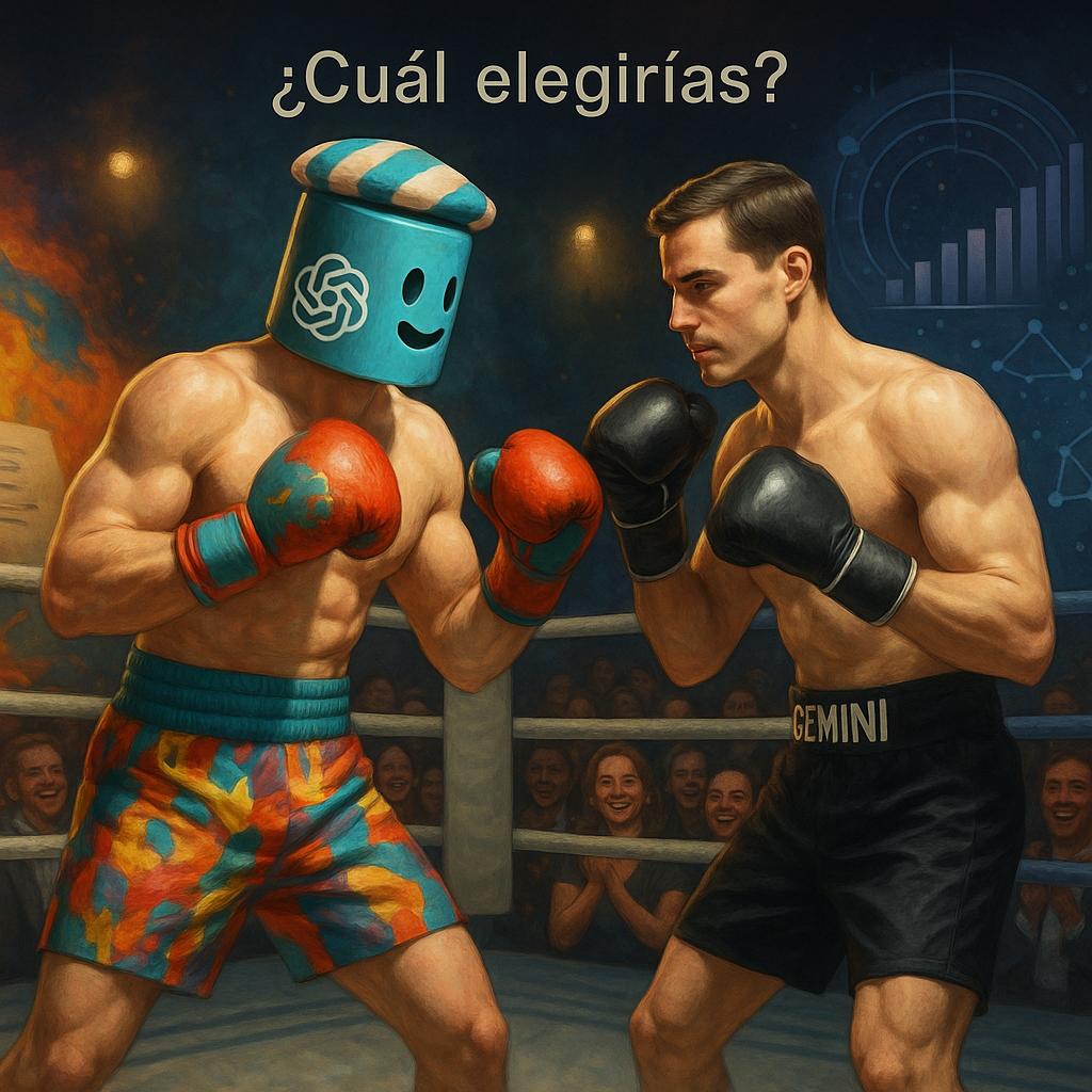 Imagen relacionada con Comparativa Completa: ChatGPT vs Gemini en 2023