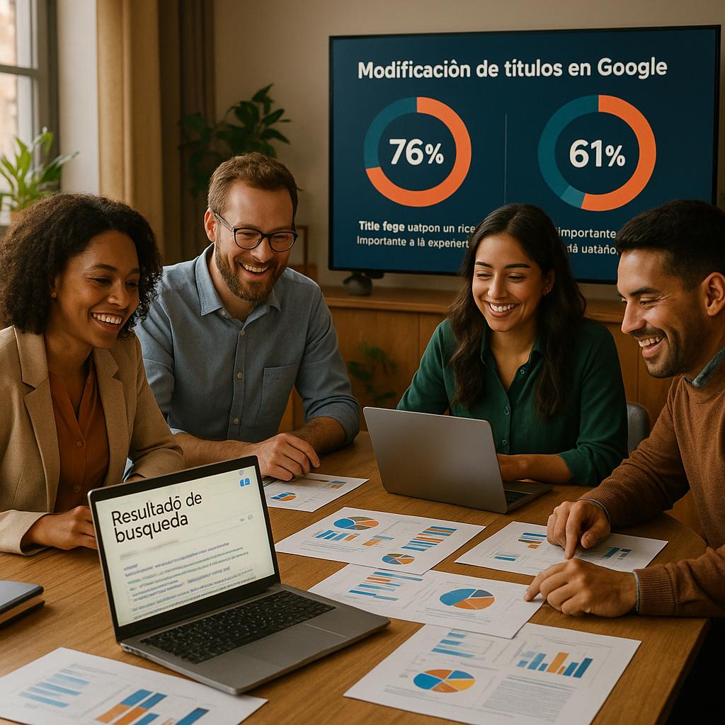 Imagen relacionada con Google Modifica el 76% de Títulos para Mejorar la UX