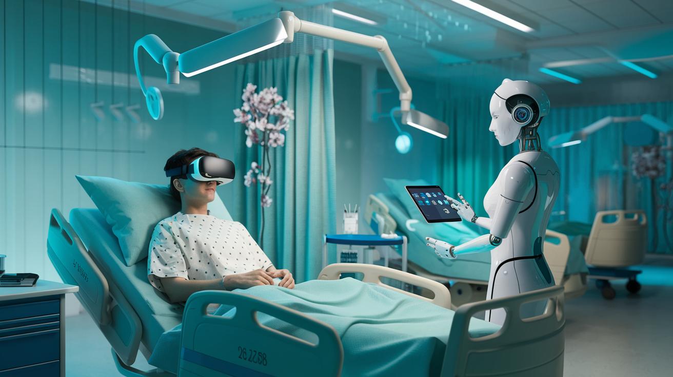 Imagen Relacionada a Aplicaciones exitosas de inteligencia artificial en el sector salud y bienestar.