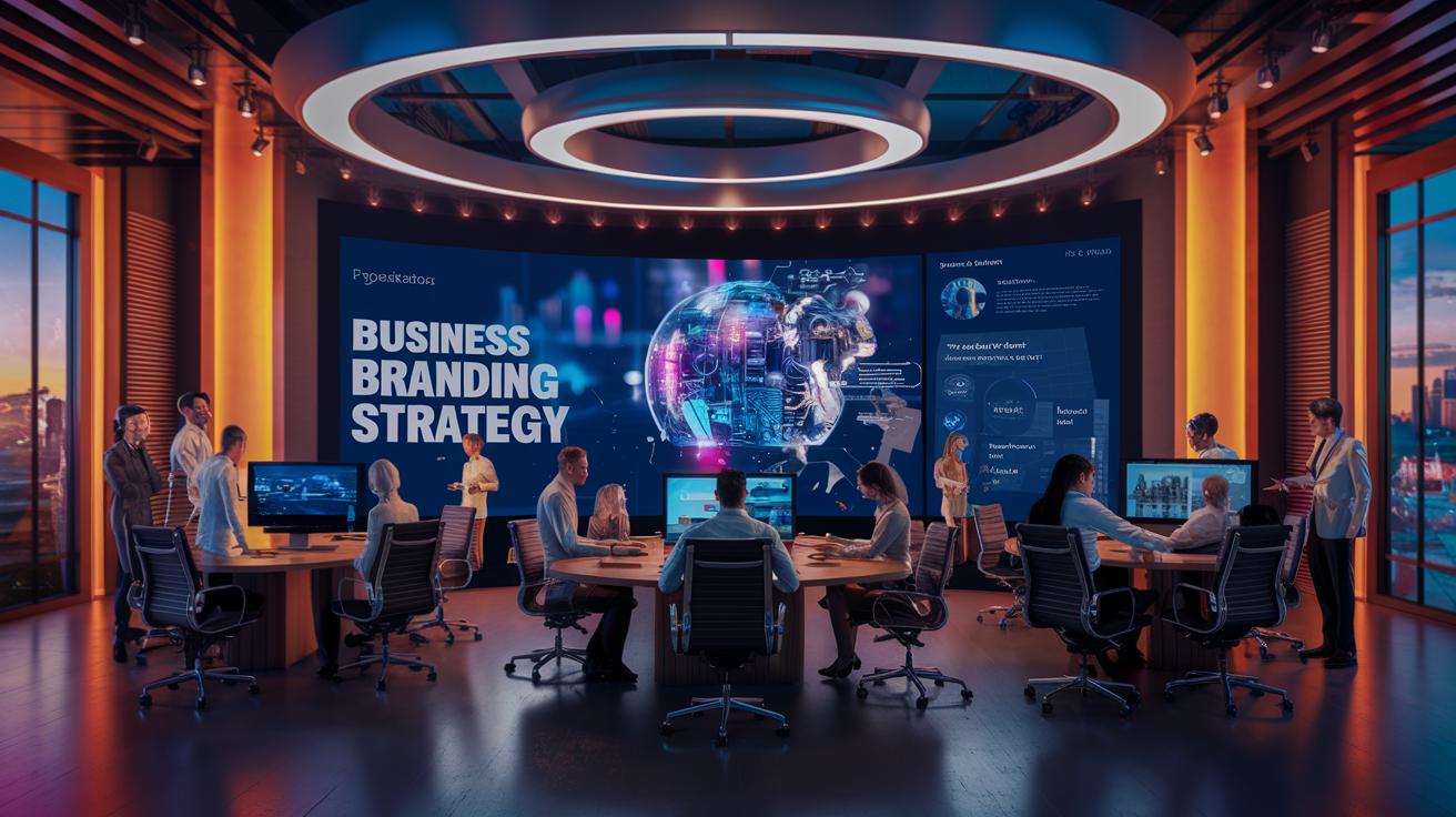 Imagen Relacionada a Estrategias para usar inteligencia artificial como apoyo en branding empresarial.