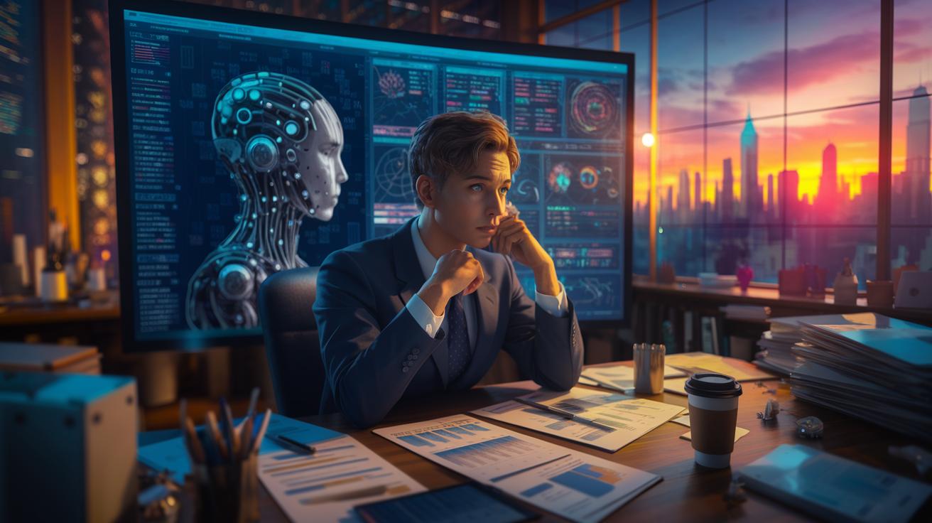 Imagen Relacionada a Los desafíos éticos y legales al usar inteligencia artificial en inversiones financieras.