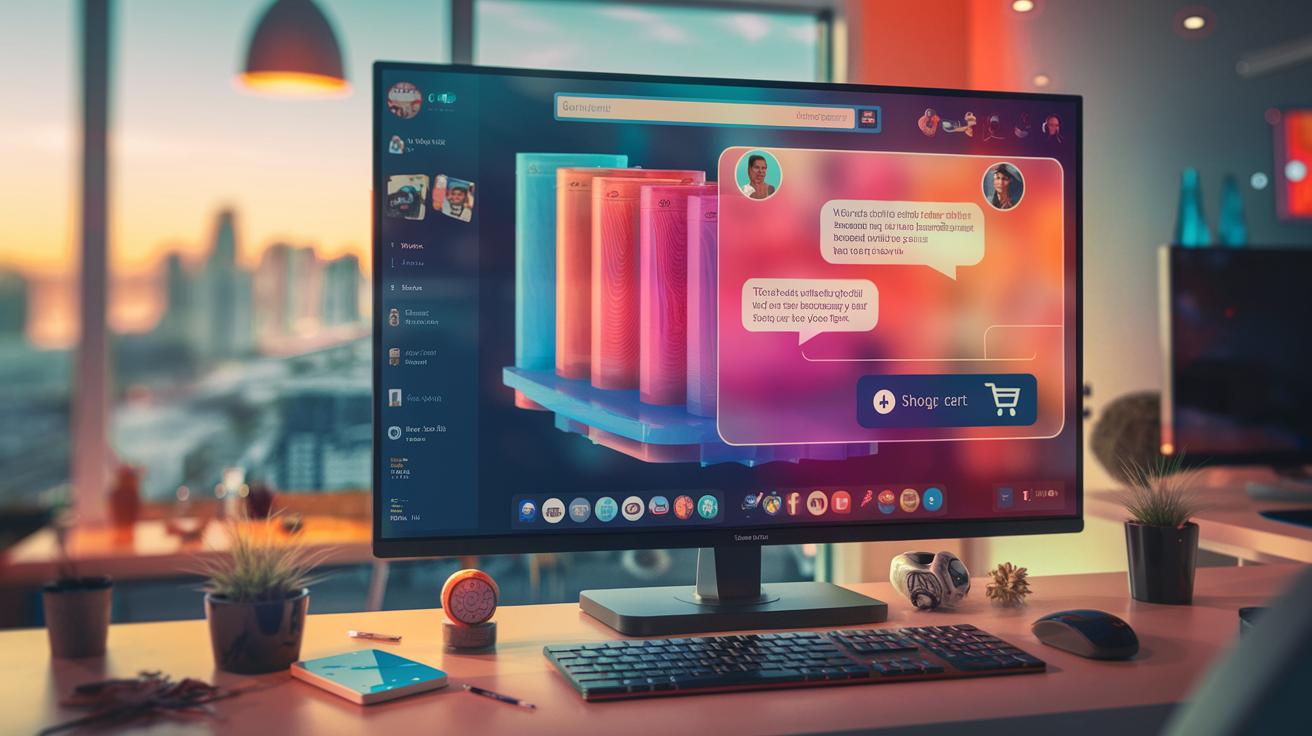 Imagen Relacionada a Impacto de los asistentes virtuales impulsados por IA en las ventas online.