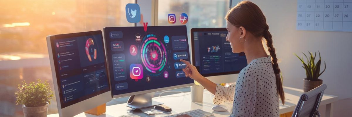 Imagen Relacionada a ¿Cómo puede la IA ayudar en la creación de contenido para redes sociales?